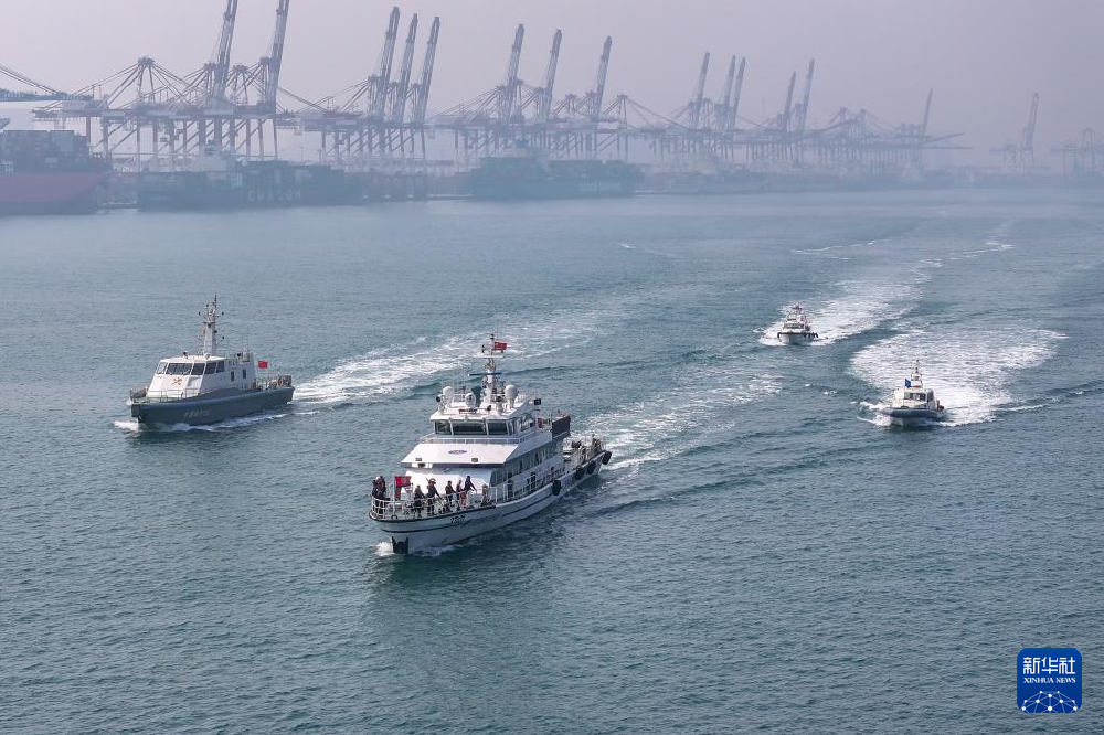 山东青岛：联合执法筑牢口岸安全防线